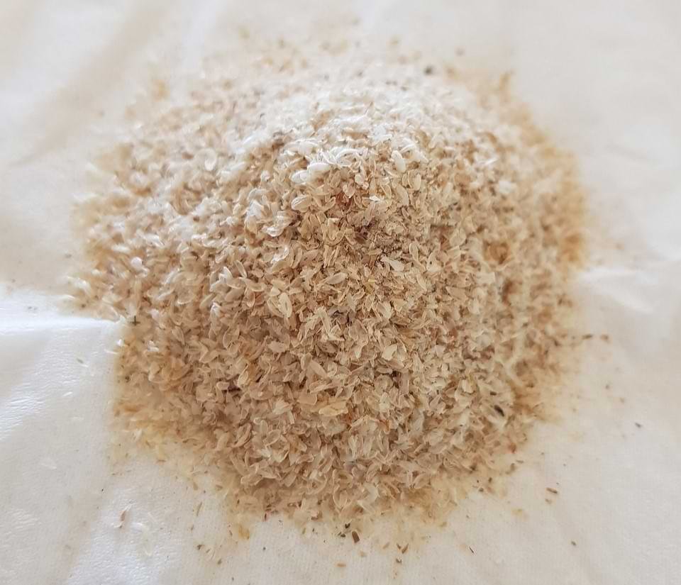 Psyllium husk for constipation